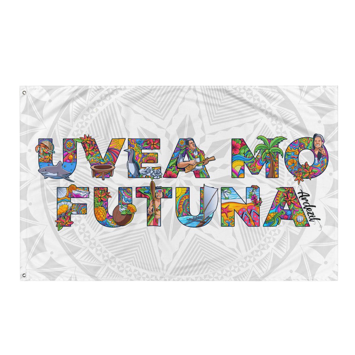 Drapeau Uvea mo Futuna