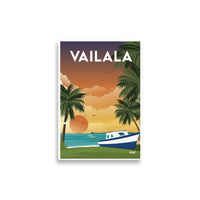 Poster vintage VAILALA