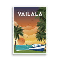 Poster vintage VAILALA