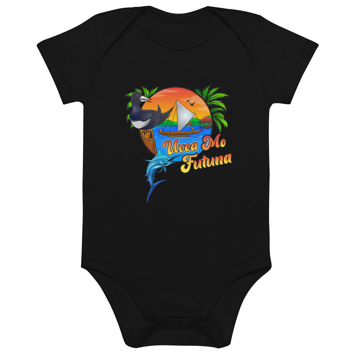 Body en coton bio bébé Uvea mo Futuna