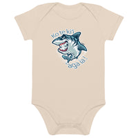 Body en coton bio bébé " Te ki'i 'aga"