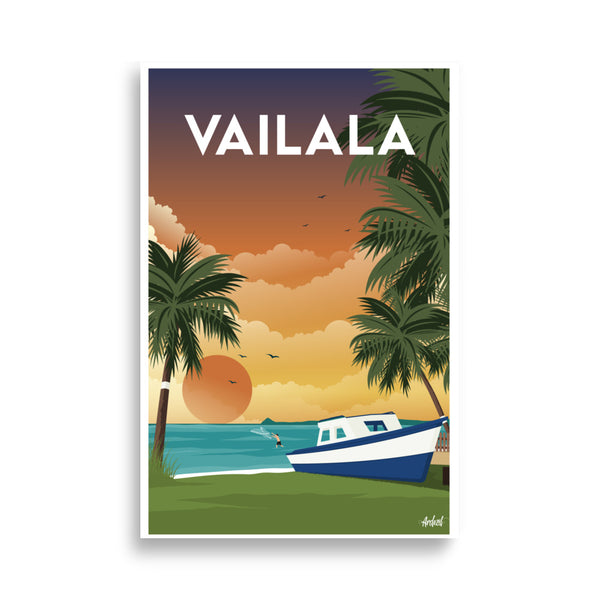 Poster vintage VAILALA